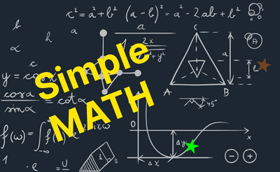 Simple Math Banner