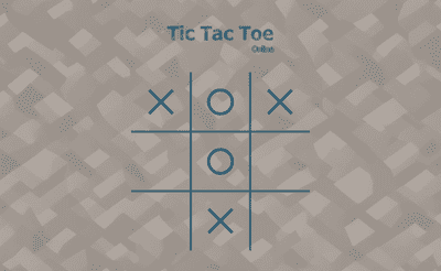 Tic Tac Toe Online Banner