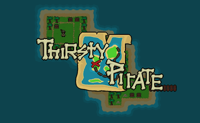 Thirsty Pirate Banner