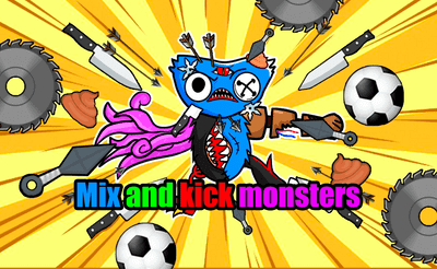 Mix and kick monsters Banner