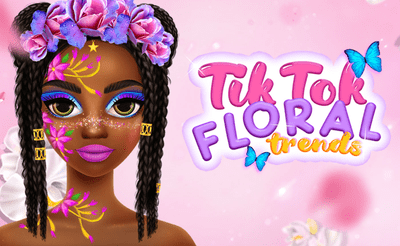 TikTok Floral Trends Banner