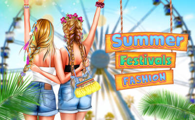 Summer Festivals Fashion Banner