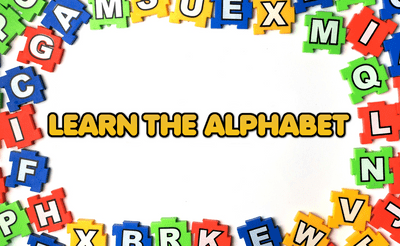 Learn The Alphabet Banner