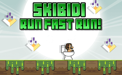 Skibidi Run Fast Run Banner