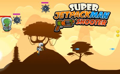Super Jetpackman Shooter Banner