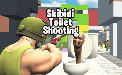 Skibidi Toilet Shooting Banner