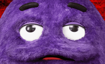 Horror Grimace Burn or Die Banner