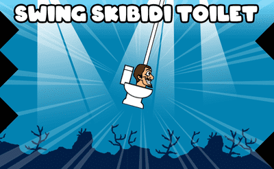 Swing Skibidi Toilet Banner