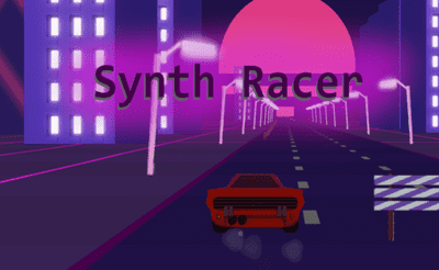 Synth Racer Banner