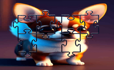 Tiny Eevee Photo Jigsaw Banner