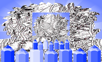 Hard Coloring Pages For Kids Banner
