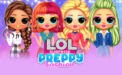 LOL Surprise Preppy Fashion Banner