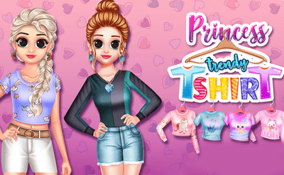 Princess Trendy T-shirt Banner