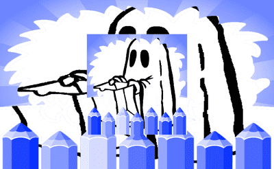 Kid Halloween Coloring Pages Banner