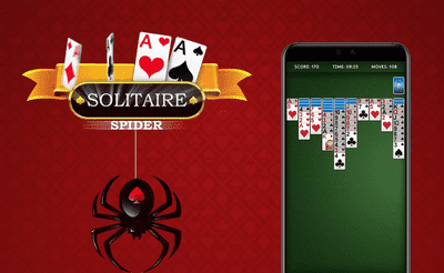 Spider Solitaire Deluxe Banner
