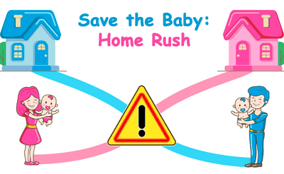 Save the Baby Home Rush Banner
