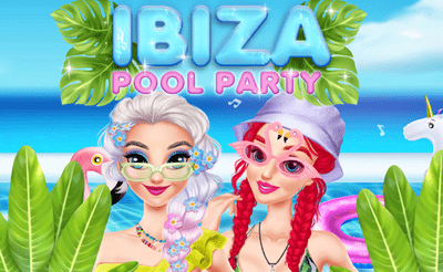 Ibiza Pool Party Banner
