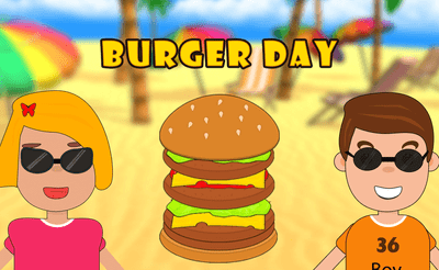 Burger Day Banner