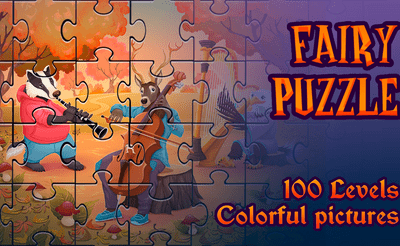 Fairy Puzzle Banner
