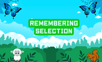 Remembering Selection Banner