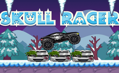 Skull Racer Banner