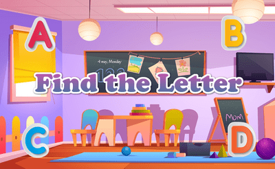 Find The Letter Banner