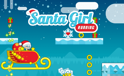 Santa Christmas Mania Banner