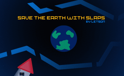 Save The Earth With Slaps Banner