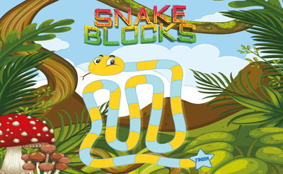 Snake Blocks Banner