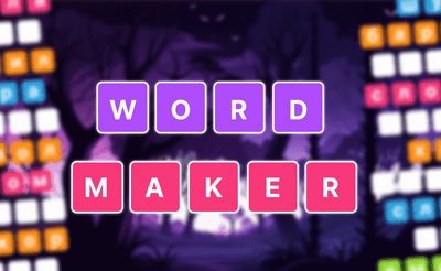 Word Maker Banner