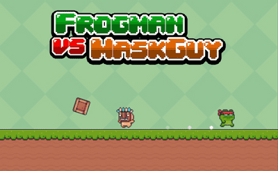 Frogman vs Maskguy Banner