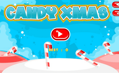 Candy Xmas Banner
