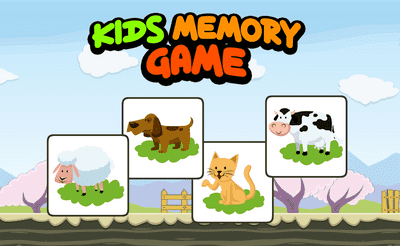 Kids Memory Game Banner