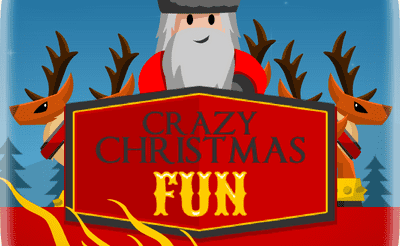 Crazy Christmas Fun Banner