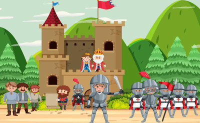 Retro Tower Defense Banner