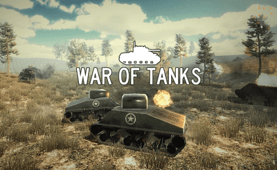 War of Tanks 3D Banner