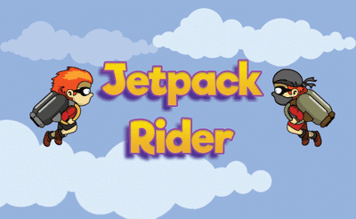 Jetpack Rider Banner