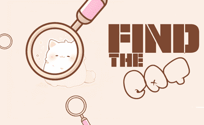 Find The Cat Banner