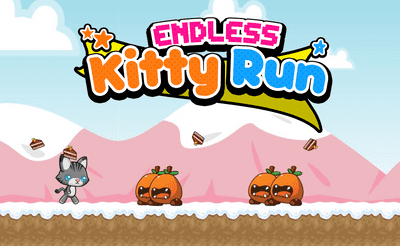 Kitty Endless Run Banner