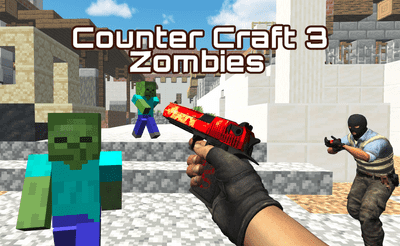 Counter Craft 3 Zombies Banner