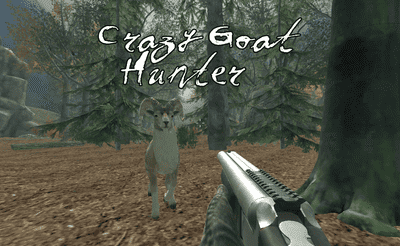 Crazy Goat Hunter Banner