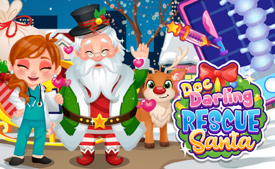 Doc Darling Santa Surgery Banner