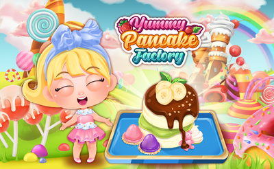 Yummy Pancake Factory Banner