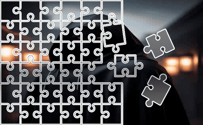The Black-Eyed Tile Block Puzzle Banner