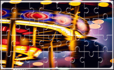 Carnival Jigsaw Picture Puzzle Banner