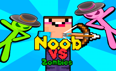 Noob vs Stickman Zombies Banner