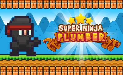 Super Ninja Plumber Banner