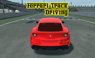 Ferrari Track Driving Banner