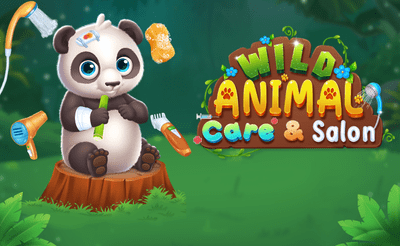 Wild Animal Care And Salon Banner