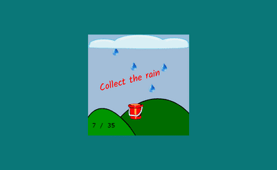 Collect the Rain Banner